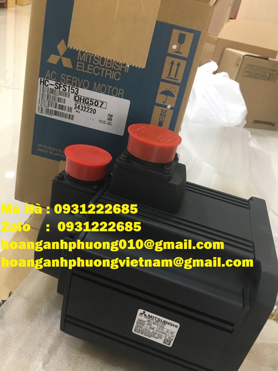 MITSUBISHI HC-SFS153 động cơ hàng nhập khẩu - mới 100%