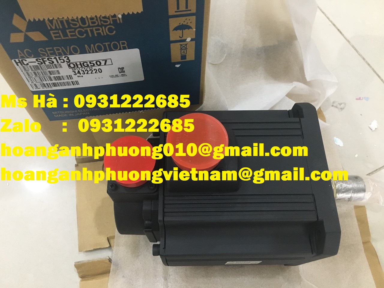 MITSUBISHI HC-SFS153 động cơ hàng nhập khẩu - mới 100%