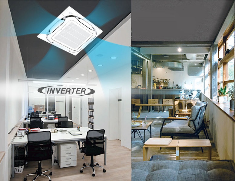 Điều hòa âm trần công nghệ inverter chuyên về mẫu mã hình ảnh đẹp