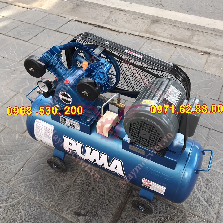 Máy nén khí dây đai 70L dành cho gara oto