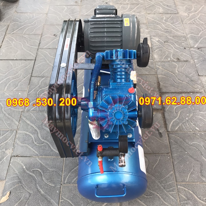 Máy nén khí dây đai 70L dành cho gara oto