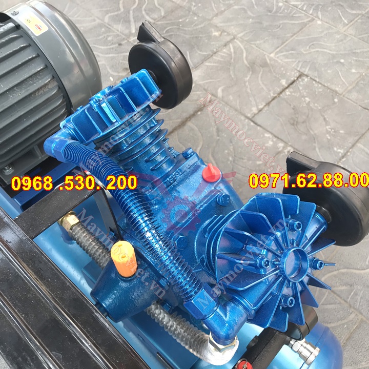 Máy nén khí dây đai 70L dành cho gara oto