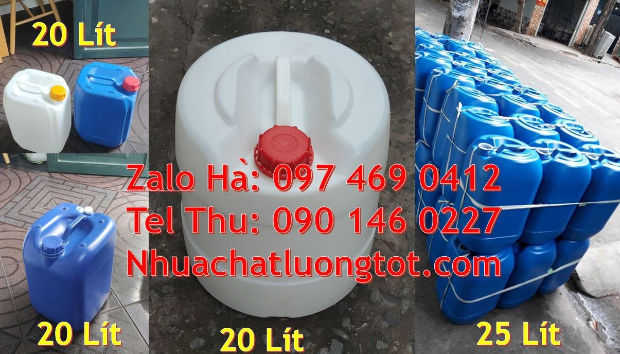 can nhựa 20l giá rẻ,can nhựa 30l vuông màu xanh,canh nhựa 25l đựng mật