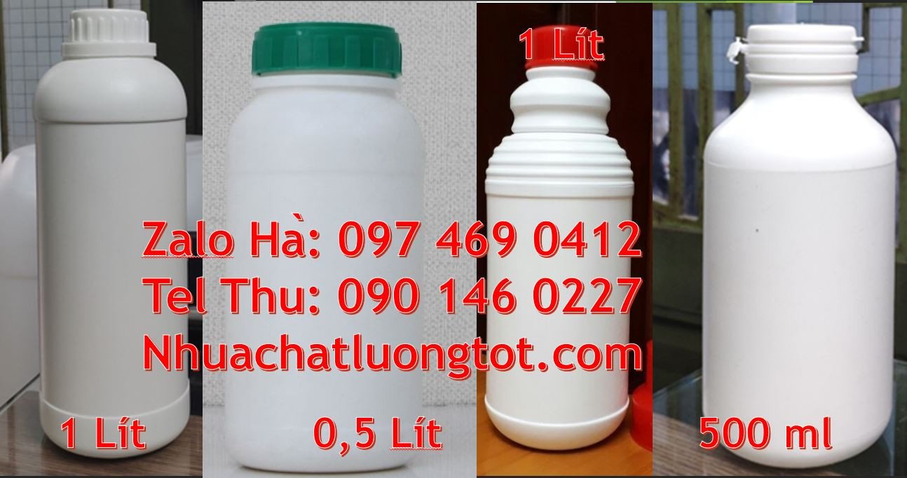 chai nhựa 0.5l nắp vặn,chai nhựa 30ml hdpe màu trắng,chai nhựa màu đen