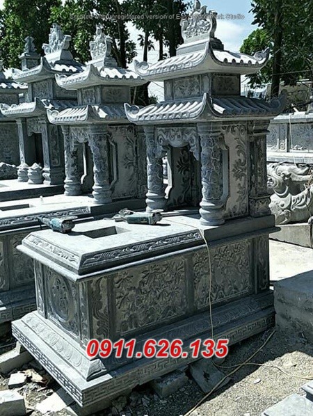 Mẫu Mộ Đá Xanh Rêu Xanh Đẹp Nhất Năm 2023
