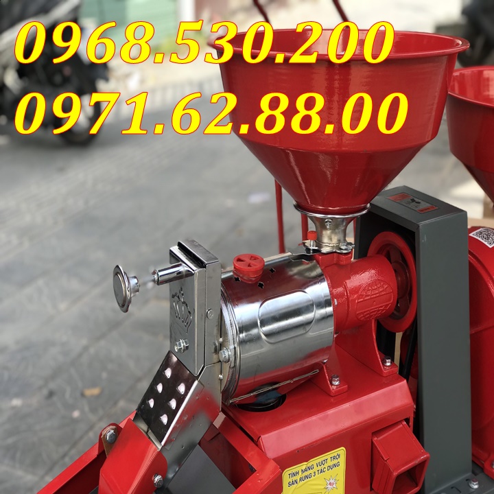 Máy xát gạo mini gia đình nhỏ gọn với 4 tác dụng