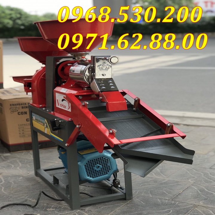 Máy xát gạo mini gia đình nhỏ gọn với 4 tác dụng