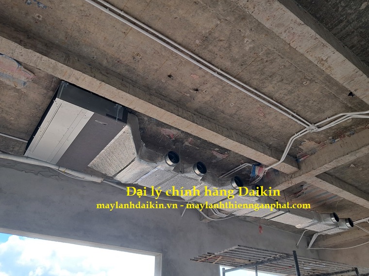 Điều hòa giấu trần nối ống gió chính hãng - Tốc độ thổi mạnh