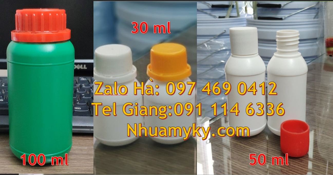chai 250ml đựng hóa chất,chai 500ml đựng nước rửa chén,chai 100ml đựng