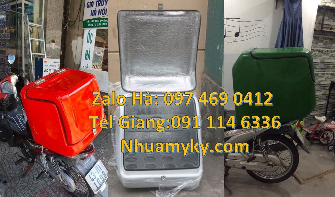 thùng giao hàng thương mại điện tử,thùng giao đồ ăn,thùng giao thư đồ