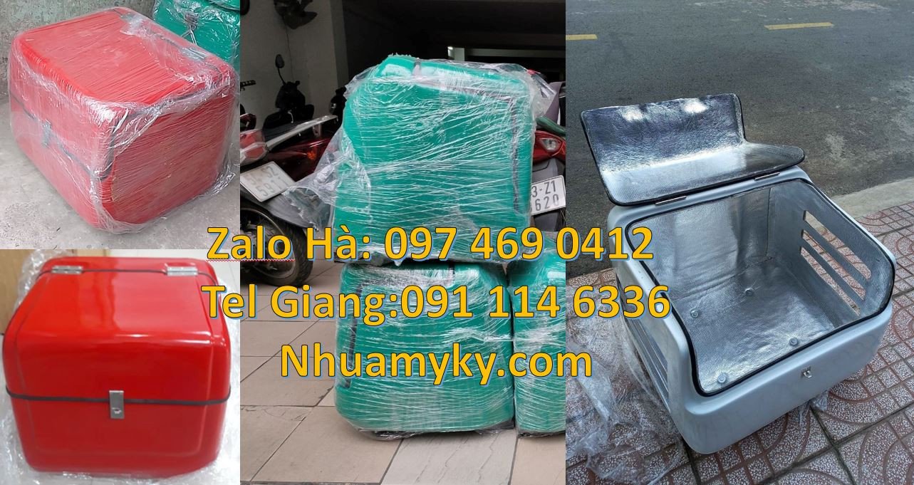 thùng giao hàng thương mại điện tử,thùng giao đồ ăn,thùng giao thư đồ