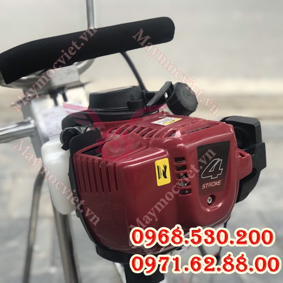 Nơi bán máy đầm thước khung inox Honda GX35 thước 2m