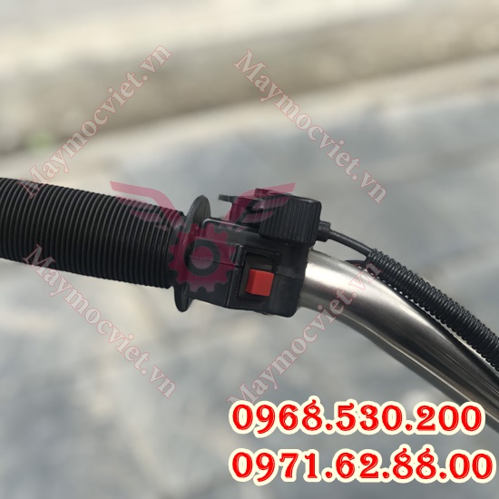 Nơi bán máy đầm thước khung inox Honda GX35 thước 2m