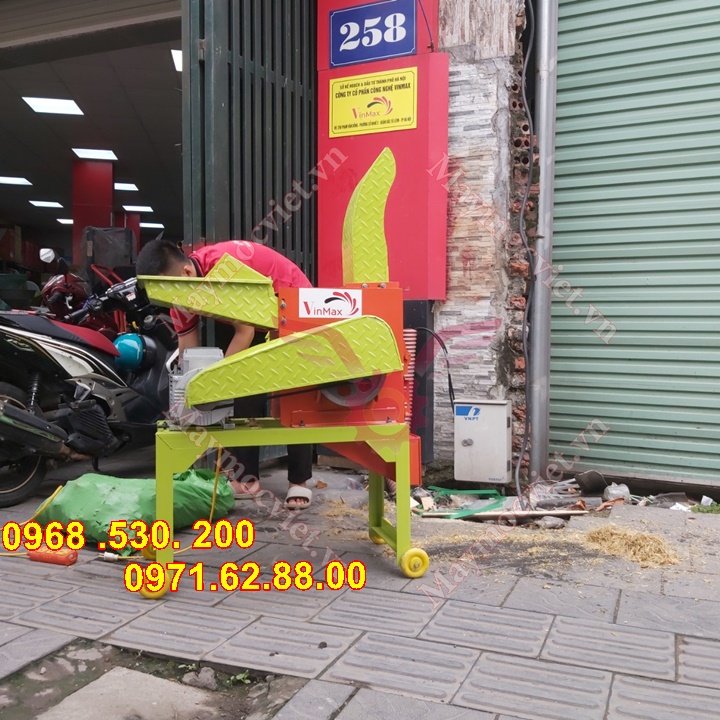 Máy băm nghiền sơ dừa , bã mía công suất 3.5kw