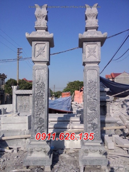Mẫu Cột Đấ Đẹp Đồng Trụ Nhà Thờ, Từ Đường, Miếu Chùa