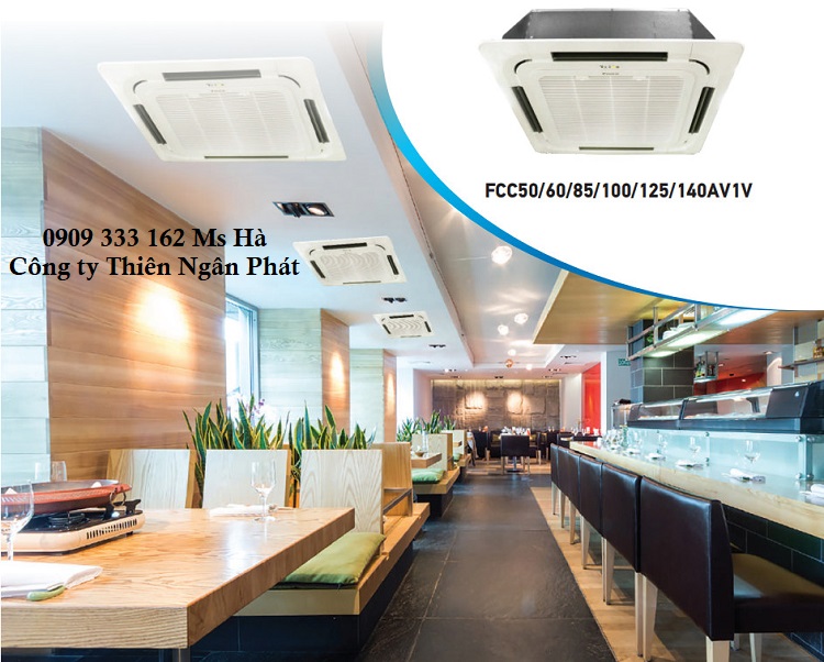 Lắp đặt điều hòa máy lạnh âm trần phù hợp với không gian nào