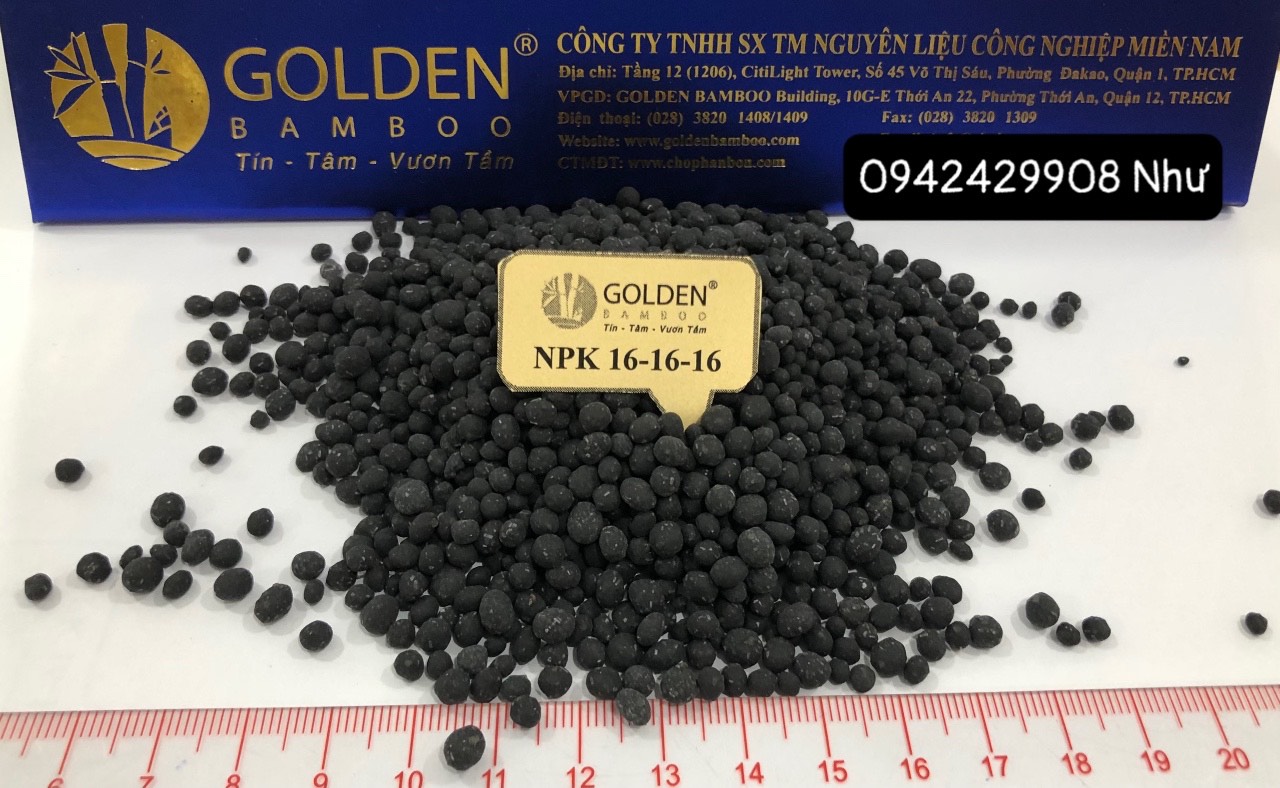 Phân Bón NPK 16-16-16 TE giúp cây phát triển toàn diện