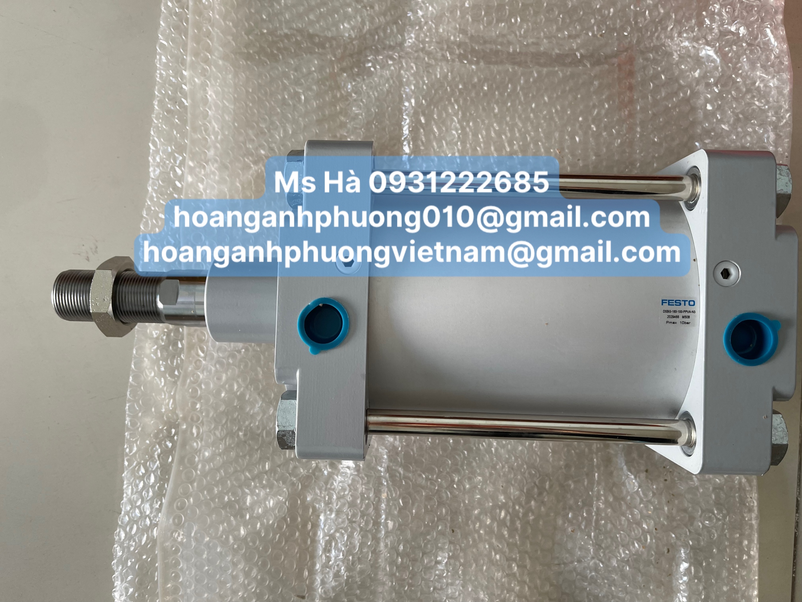 Cylinder nhập khẩu dòng festo DSBG-160-100-PPVA-N3 mới 100%