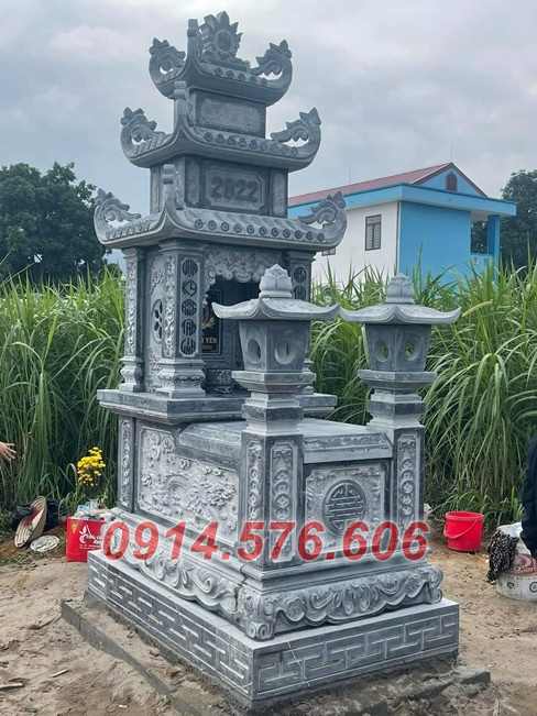 36+ mẫu mộ đá nguyên khối hai mái đẹp bán phú yên