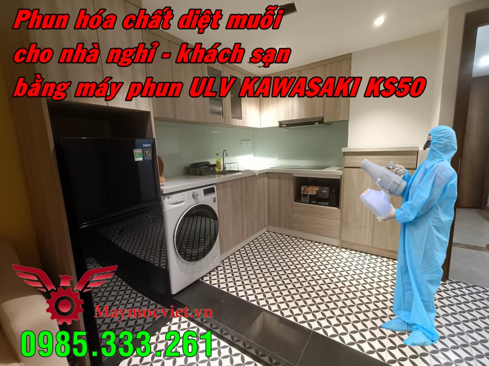 Máy phun hóa chất diệt muỗi nhà ở, chung cư mini, nhà nghỉ, khách sạn