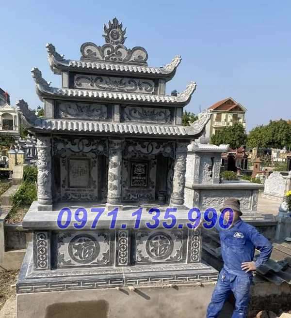 Mẫu mộ đôi bằng đá đẹp bán tại Thừa Thiên Huế