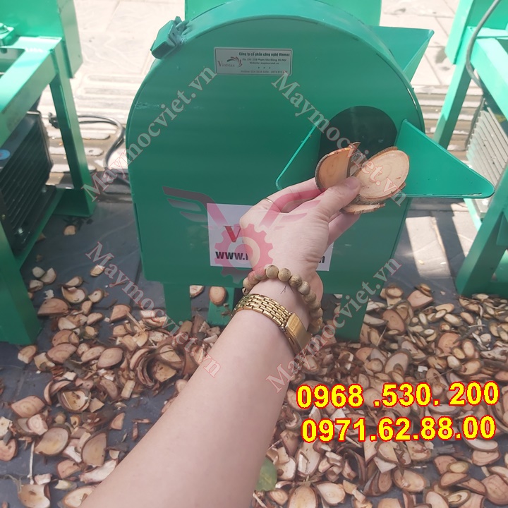 Máy thái dược liệu 2 chức năng thái lát + khúc Vinmax