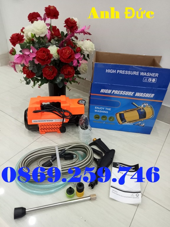 Máy rửa đa năng công xuất cao 04, máy rửa xe 04
