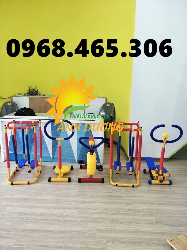 Thiết bị gym mầm non, dụng cụ gym trẻ em