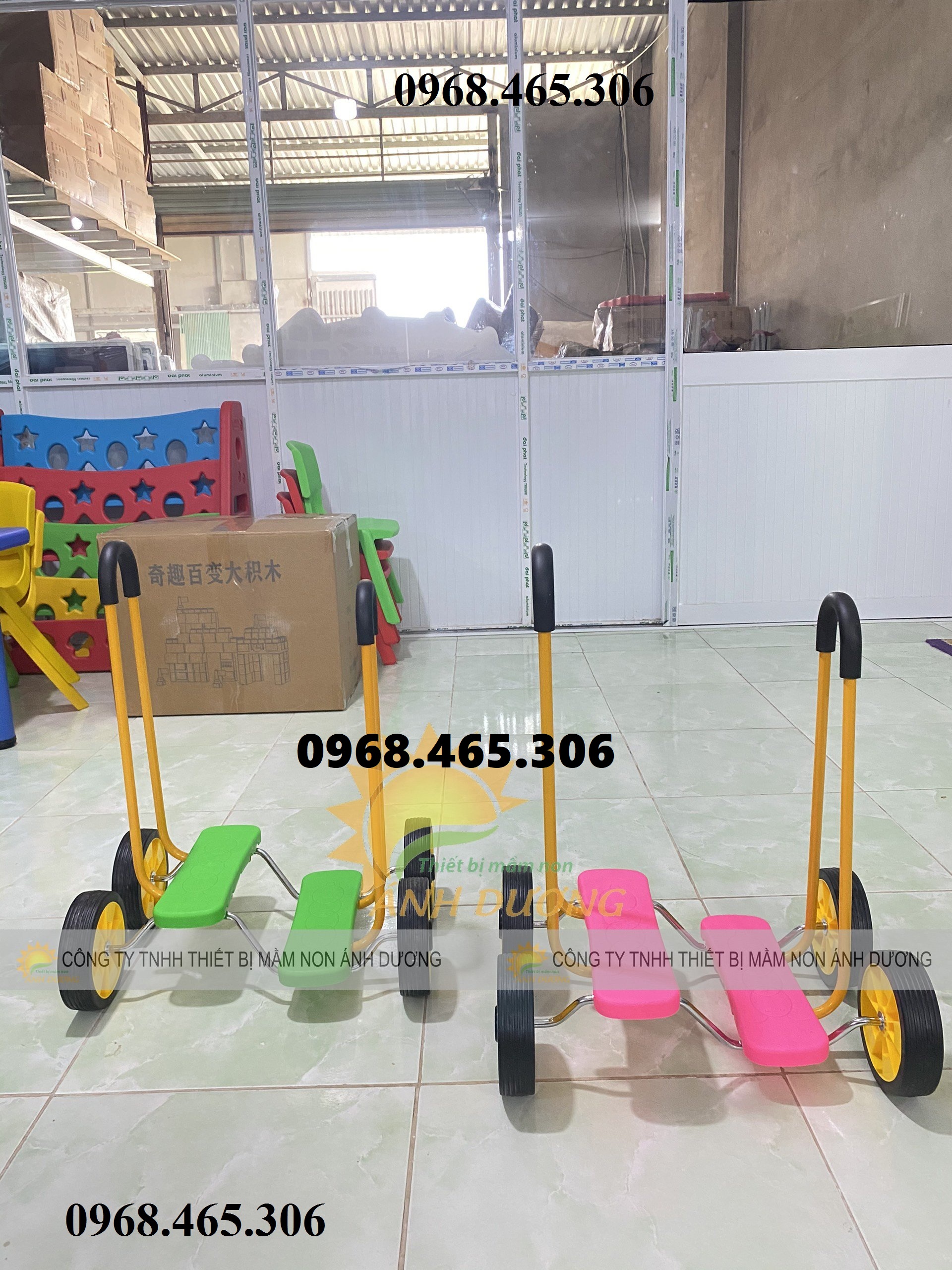 Thiết bị gym mầm non, dụng cụ gym trẻ em