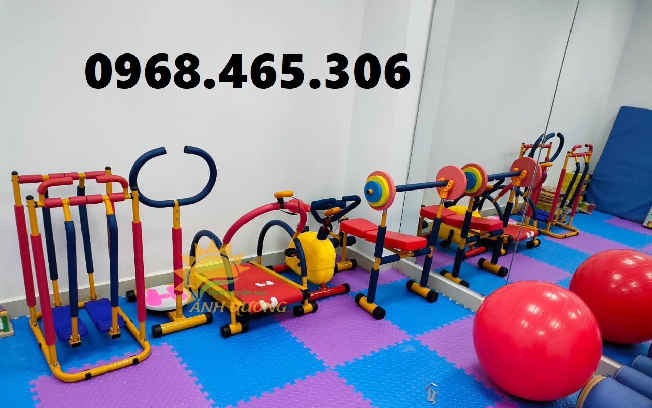 Thiết bị gym mầm non, dụng cụ gym trẻ em