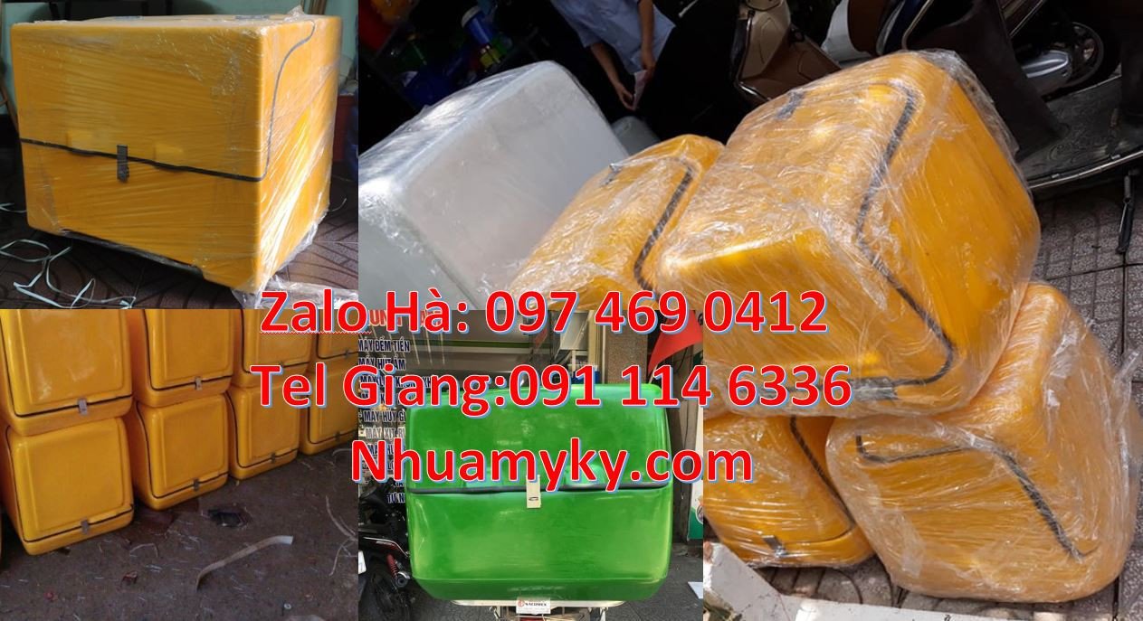 thùng giao hàng bằng xe máy,thùng giao cafe,thùng giao đồ ăn nhanh rẻ