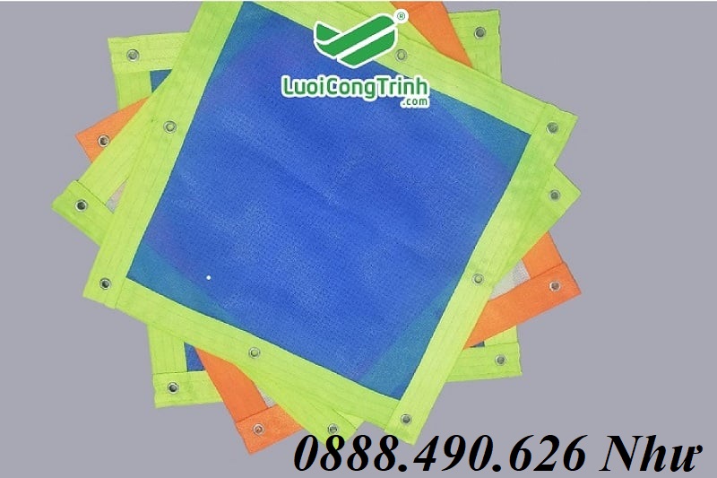 Lưới PVC, lưới gia công, bấm khuy kích thước theo yêu cầu