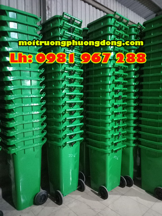 Ưu điểm của thùng rác nhựa 120 lít giá rẻ tại miền bắc