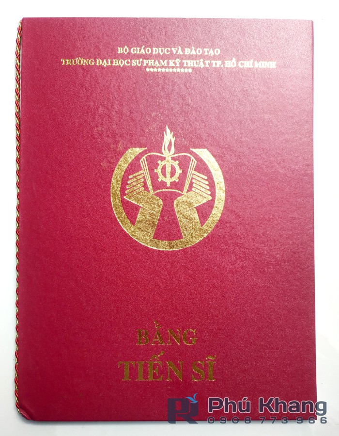 In bìa bằng tốt nghiệp, bìa đựng giấy chứng nhận