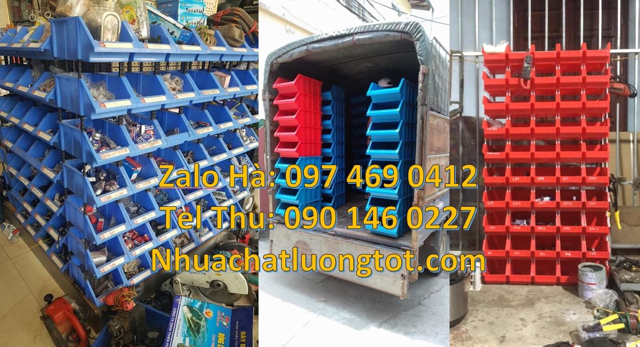 khay linh kiện kệ đại duy tân,khay nhựa đựng dụng cụ màu xanh đỏ vàng