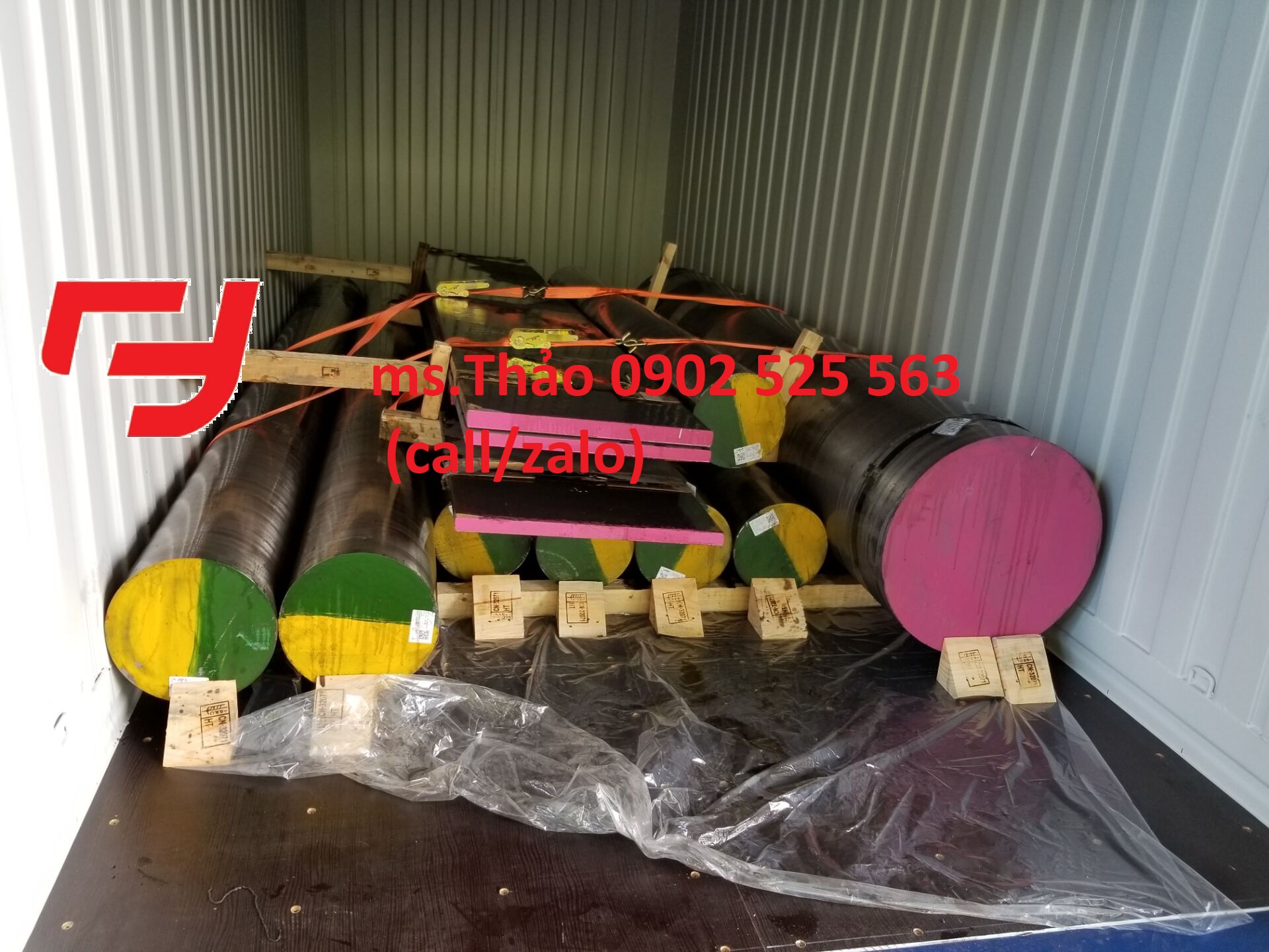 Thép tròn cán nóng, thép làm khuôn Cr12MoV, nhập trực tiếp nhà máy
