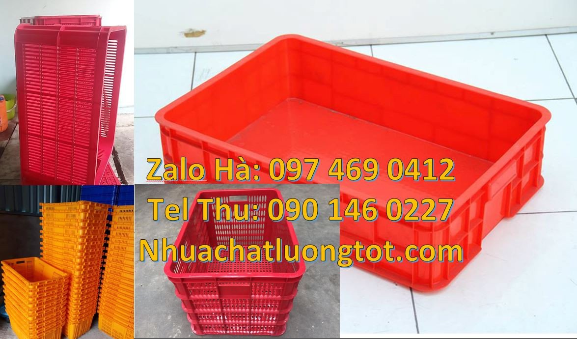 thùng nhựa,sóng nhựa,khay nhựa sọt nhựa công nghiệp màu xanh vàng đỏ
