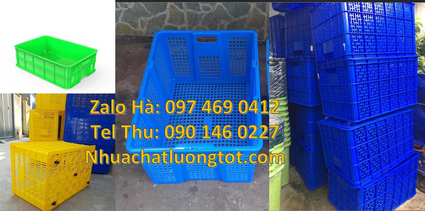 thùng nhựa,sóng nhựa,khay nhựa sọt nhựa công nghiệp màu xanh vàng đỏ