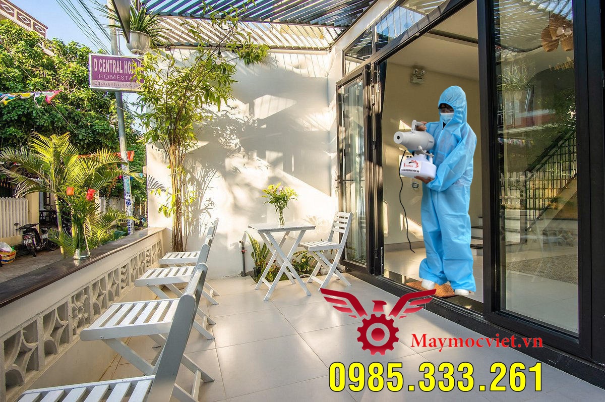 Dùng máy phun sương ULV KAWASAKI KS50 phun diệt muỗi phòng dịch bệnh