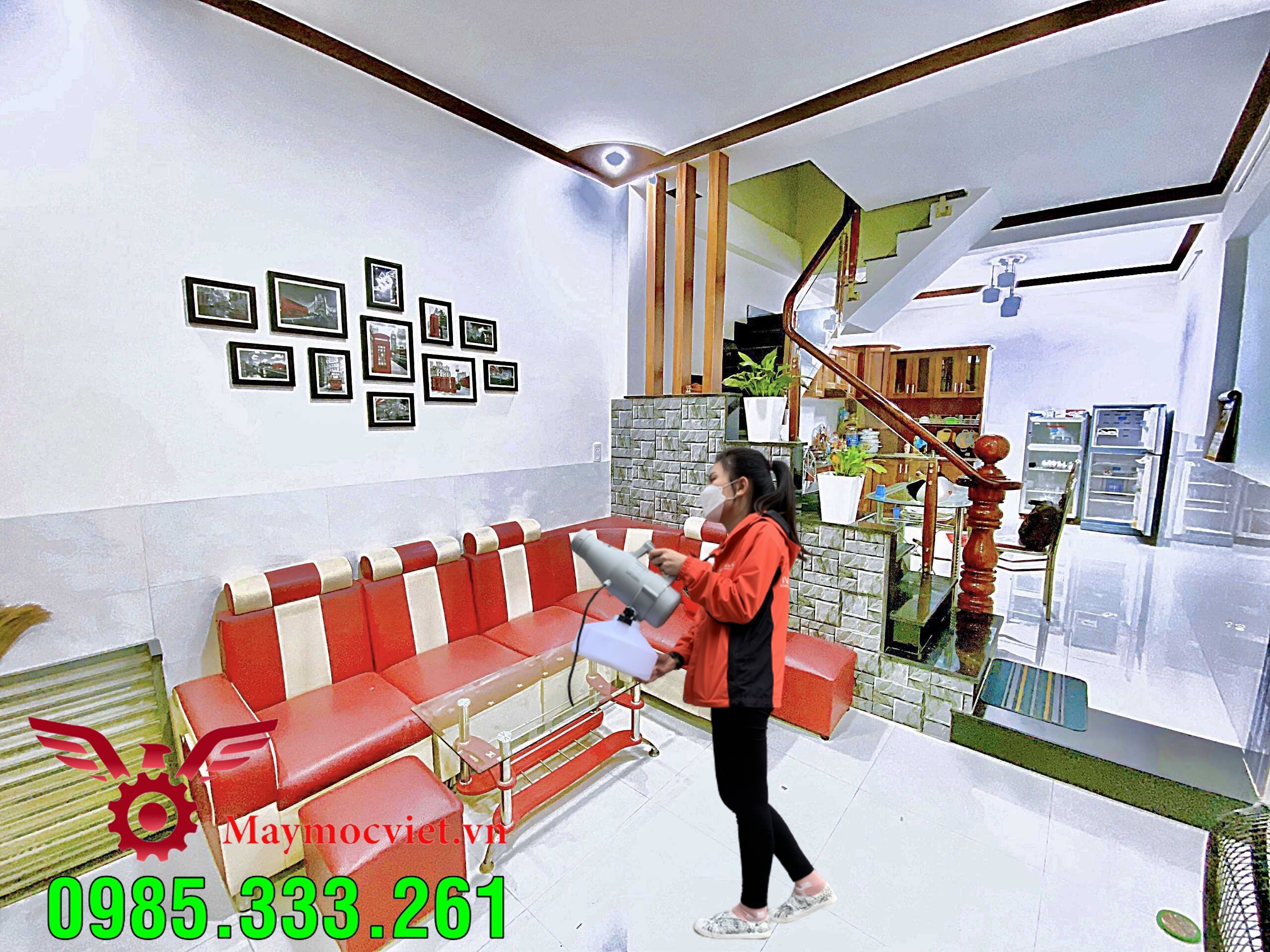 Dùng máy phun sương ULV KAWASAKI KS50 phun diệt muỗi phòng dịch bệnh