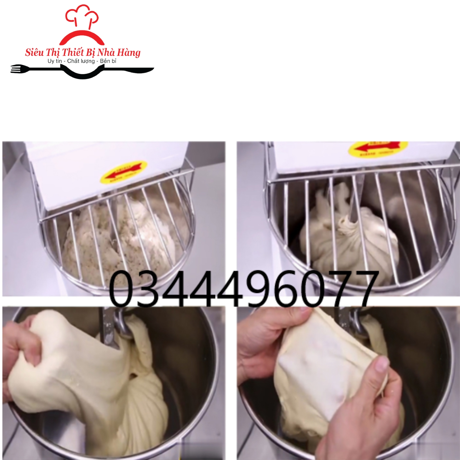 Máy trộn bột chuyên dụng đánh được 3-15kg bột khô B20-B30-B40