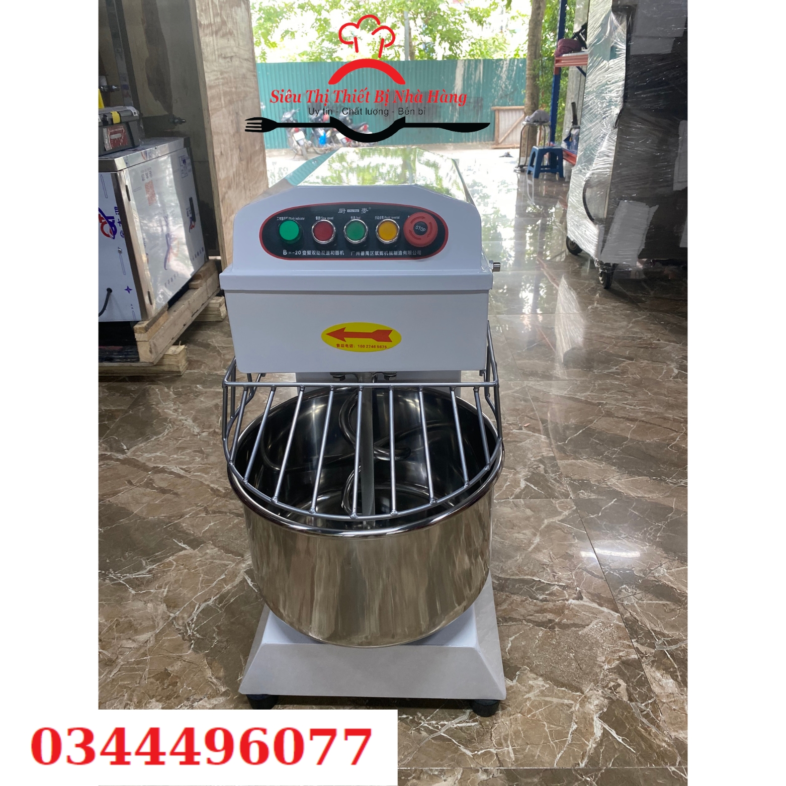Máy trộn bột chuyên dụng đánh được 3-15kg bột khô B20-B30-B40