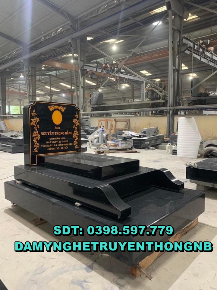 tốp mộ tam cấp đá tự nhiên đẹp nhất 2023