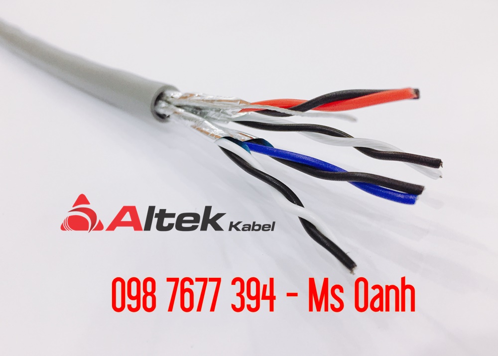 cáp tín hiệu điều khiển chống nhiễu 18AWG