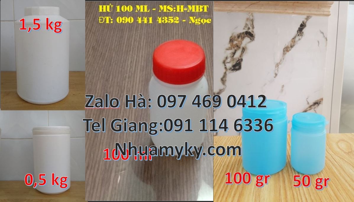 hũ nhựa 250g vuông,hũ nhựa trắng 200g đựng bột ngọt,hũ nhựa đựng giavị