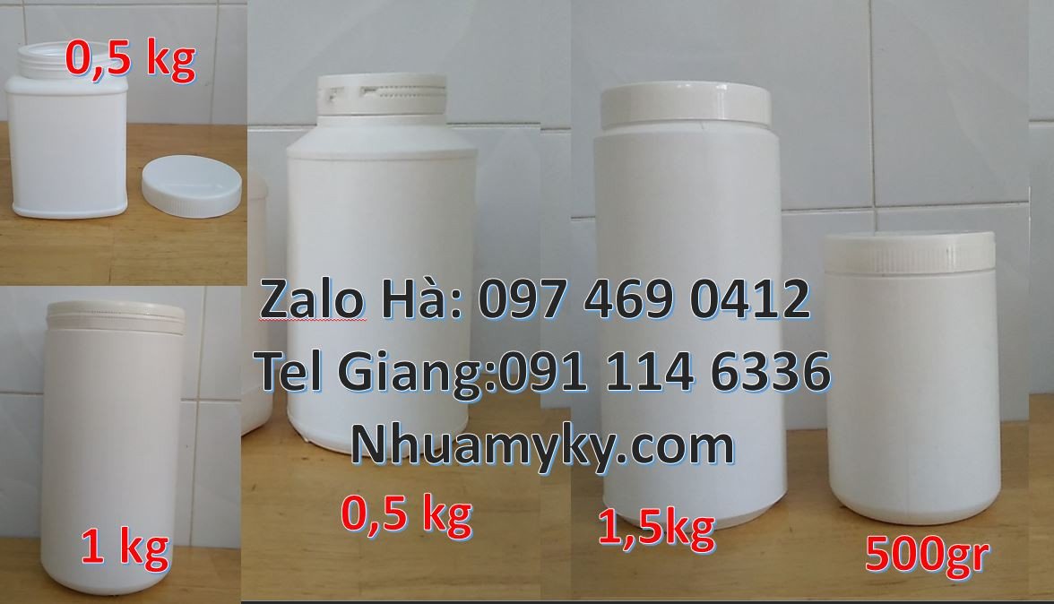 hũ nhựa 250g vuông,hũ nhựa trắng 200g đựng bột ngọt,hũ nhựa đựng giavị