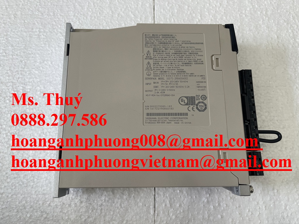 Yaskawa SGD7S-2R8A00A002  Hàng chính hãng, nhập khẩu