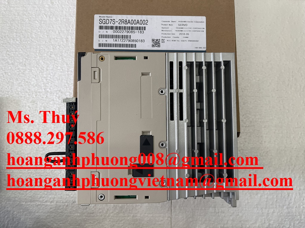 Yaskawa SGD7S-2R8A00A002  Hàng chính hãng, nhập khẩu