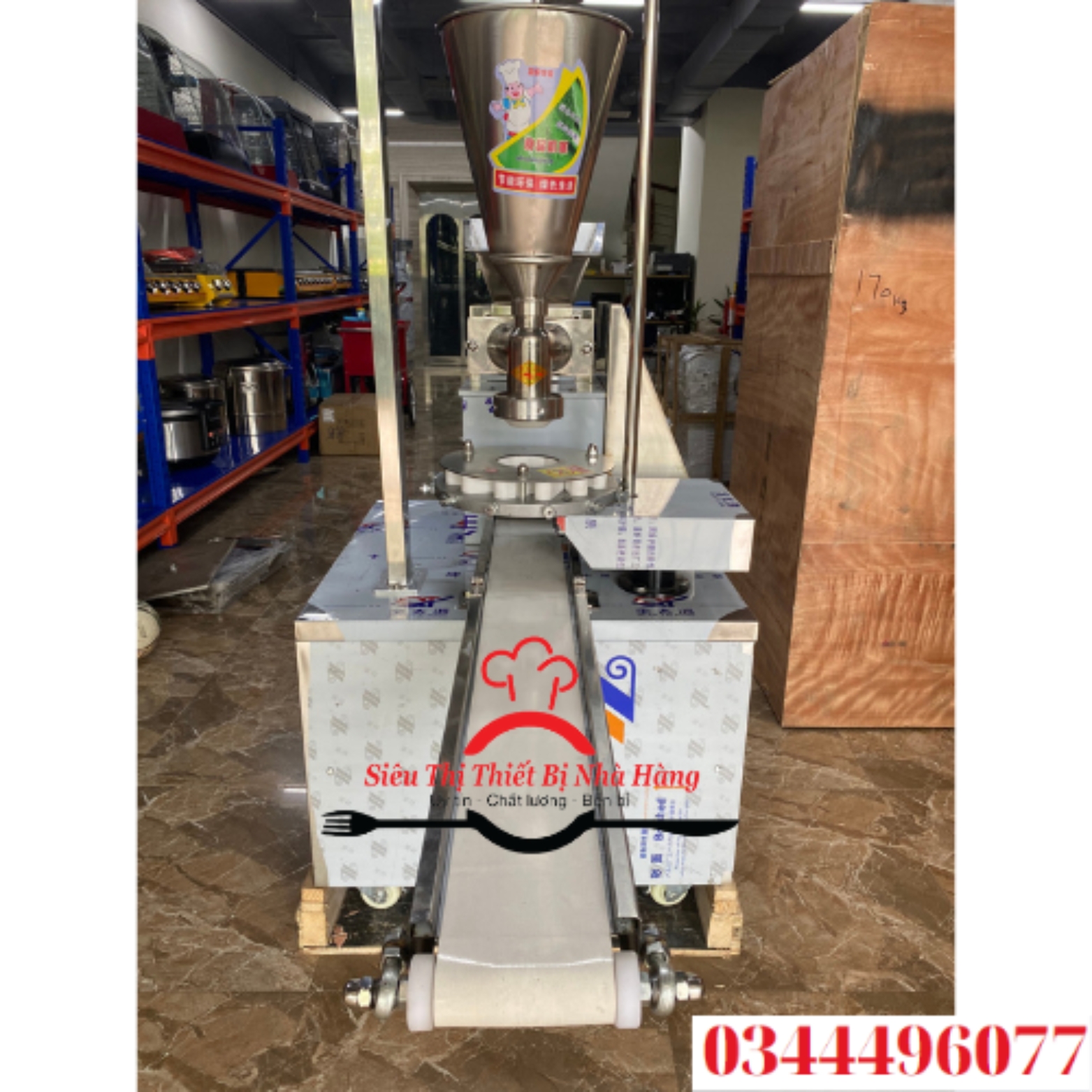 dây chuyền sản xuất bánh bao - máy làm bánh bao công nghiệp