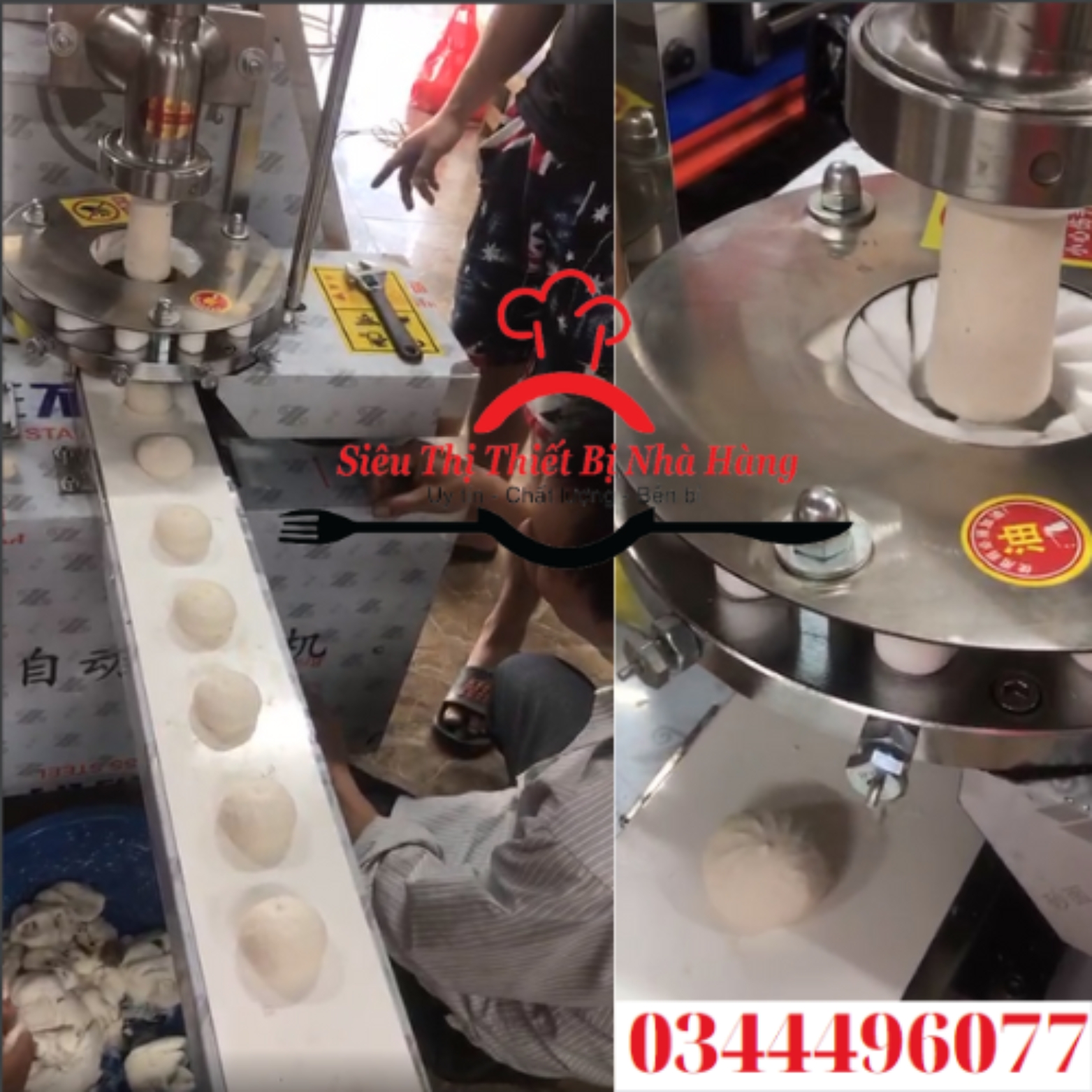 dây chuyền sản xuất bánh bao - máy làm bánh bao công nghiệp